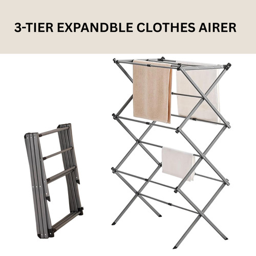 Tier clothes airer - 3,