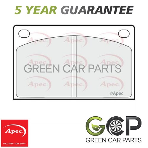 Apec front brake pads - front, fits