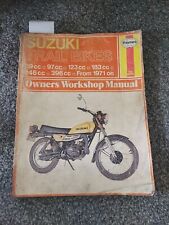 Suzuki Trial Bike Haynes Manual