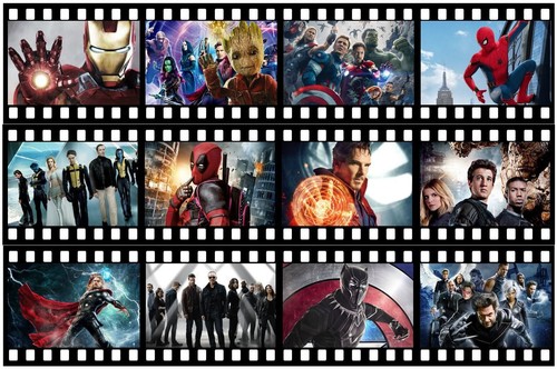 Marvel superheroes movies - superheroes, 1
