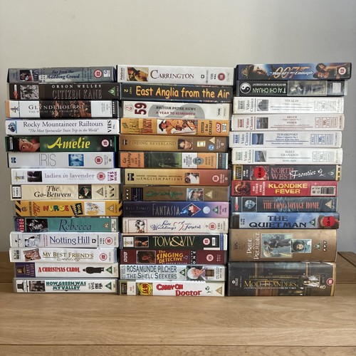Job lot bundle vhs - lot, 40