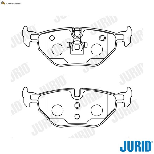 Brake pad set - set,