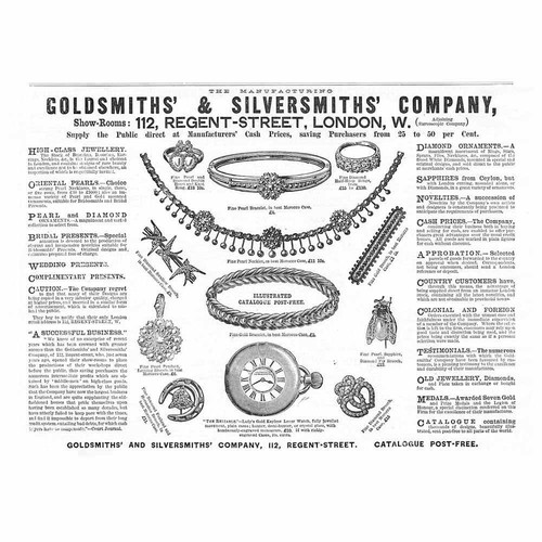 Goldsmiths silversmiths co - goldsmiths,