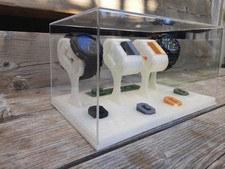 G Shock watch display case/stand. Custom Made. 3DP