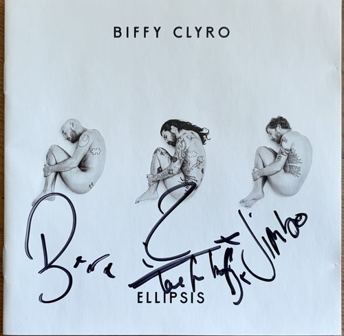Biffy clyro ellipsis signed - biffy,