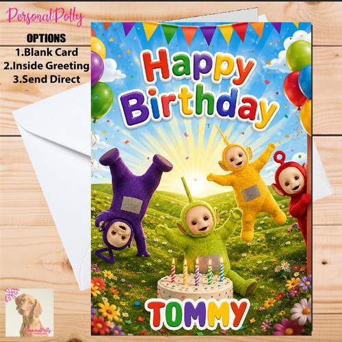 Personalised teletubbies - personalised,