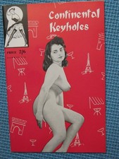 "Continental Keyholes" Magazine ~ 1960's ~ Vintage Glamour Magazine