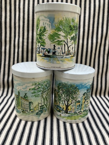 Vintage storage tins - storage, tins,