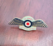 Battle of Britain 75th Anniversary Pin Badge RAF Wings Commemorative Collectable