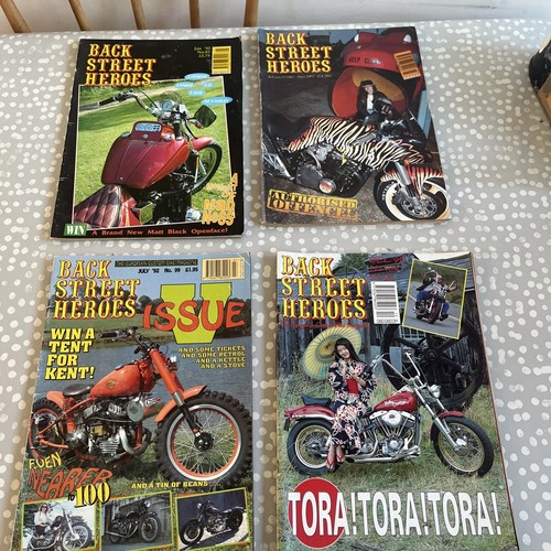 Back street heroes magazine - magazine, x4