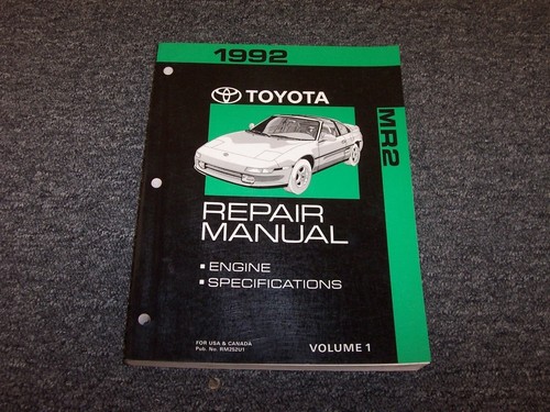1992 toyota mr2 engine - toyota,