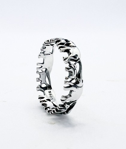 Elephant mother baby ring - &,