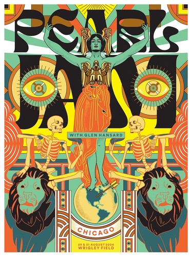 Pearl jam concert - jam, poster