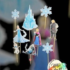 Frozen / Ariel Cupcake Toppers