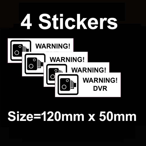 Warning dvr cctv in - warning,