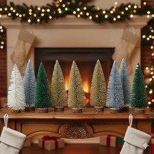 11 Mini Christmas Trees Bottle