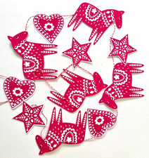 Red Scandi Dala Horse with