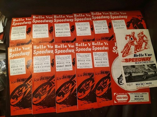 Vintage belle vue speedway - vintage,
