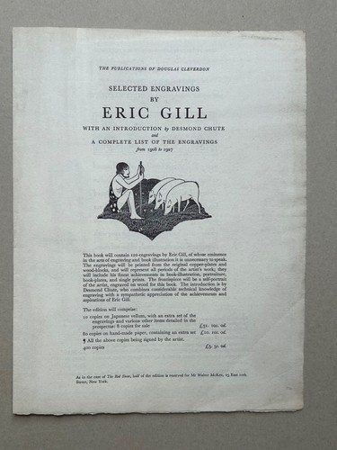 Eric gill 1929 cleverdon - -,