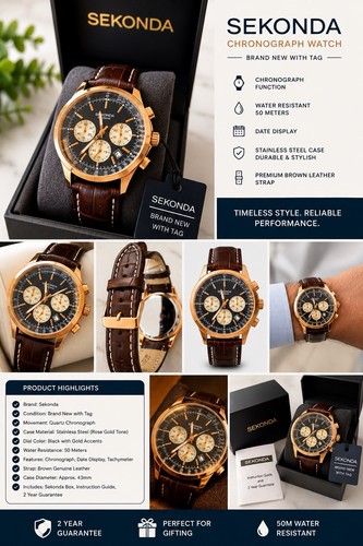 Sekonda men quartz - sekonda,