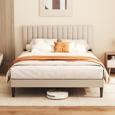 Upholstered Bed Frame with