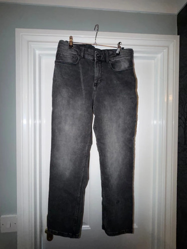 Mens straight grey jeans - mens,