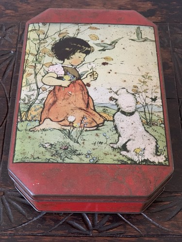 Rare antique metal storage - rare, box