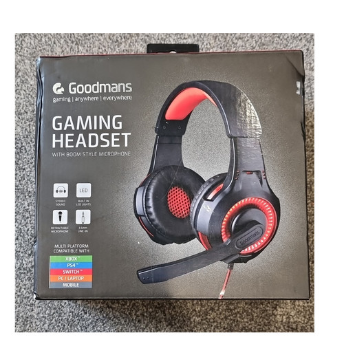 Goodmans gaming headset boom - goodmans,