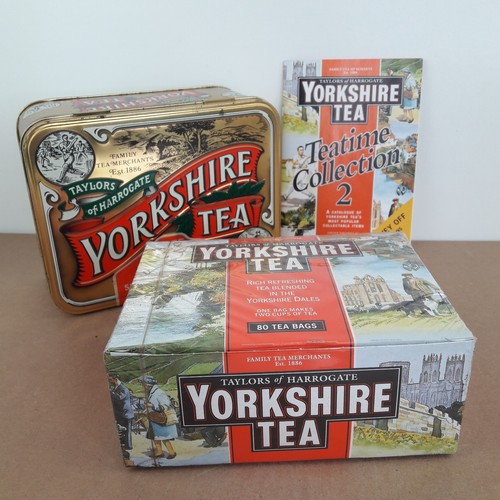 Yorkshire tea gold vintage - yorkshire, tin