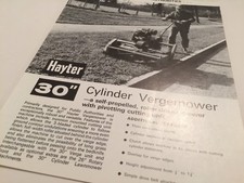 Hayter 30” Cylinder Verge