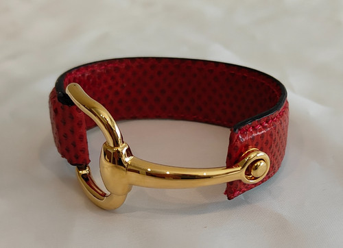 Gucci vintage red horse bit - vintage,