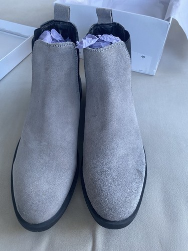 Moda pelle mens suede - moda, boots