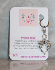 Pocket Hug - Angel Wing Charm
