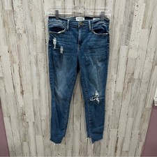 FRAME Le High Skinny Crop