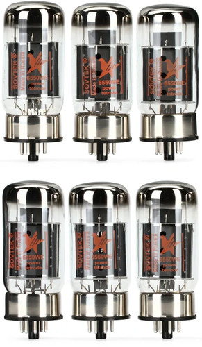 Sovtek 6550we power tubes - power,