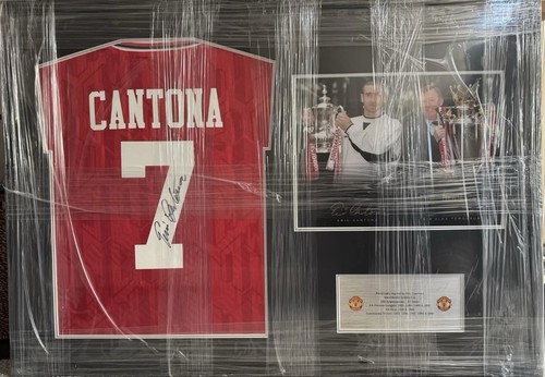Eric cantona signed manchester - eric,
