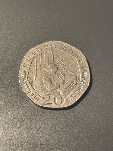 Isle man rushen abbey 20p - abbey,