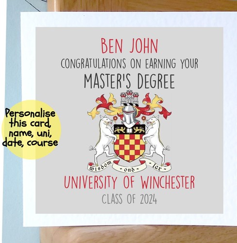 Personalised greetings card - personalised,