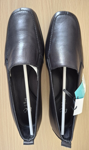 Bhs tlc black loafers - tlc, slip