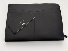 Montblanc Black Zipper Leather