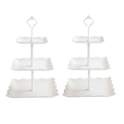 2pcs tier cake stand - 2pcs,