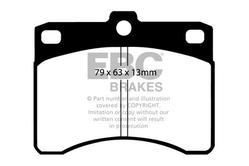 Ebc ultimax front brake - ebc,