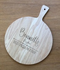 Personalised wooden Pizza