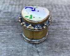 Vintage Mother Of Pearl Brass