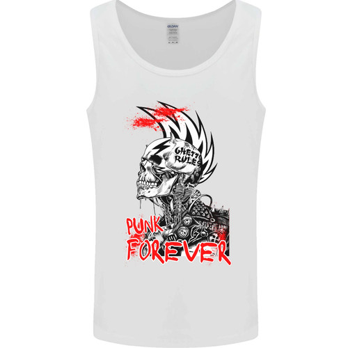 Punk forever rocker skull - punk,
