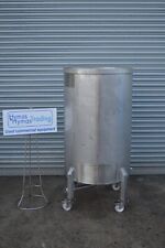 Stainless Steel Dip tank Mixing tank 500 litre, Conical base + 1 outlet FREE P+P
