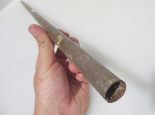 Victorian brass pole old rail - victorian,