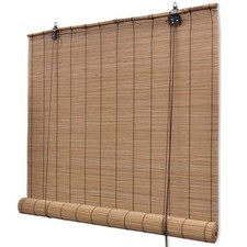 Brown Bamboo Roller Blinds 100