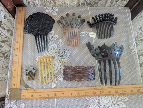 Antique victorian hair - hair, comb
