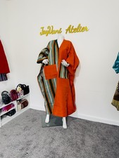 Agbada style multi color loom